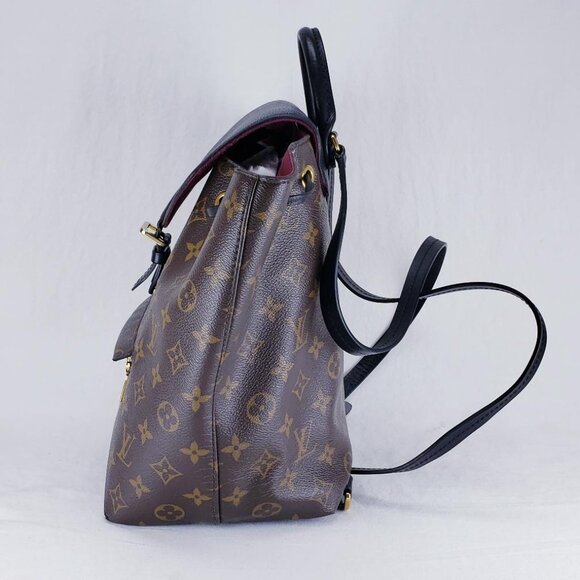 Louis Vuitton Montsouris NM PM Monogram Noir Backpack M45515 main image 4